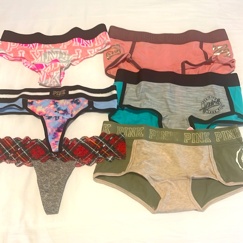 NWT VS Pink panty bundle